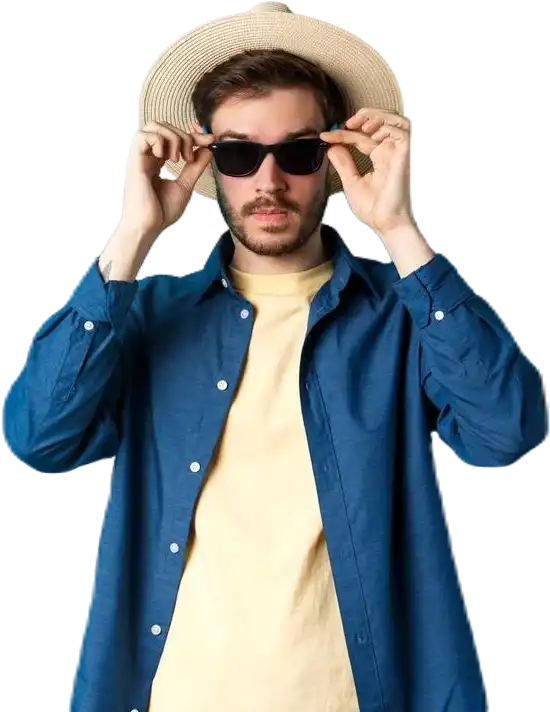 handsome-tourist-straw-hat-put-sunglasses-summer-vacation-standing-blue-background (1)
